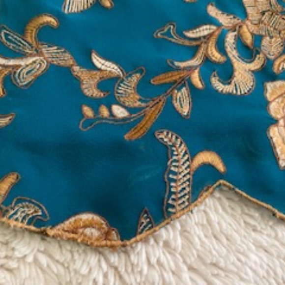 Anthropologie Baraschi Embroidery Skirt Size 0 - Picture 5 of 10